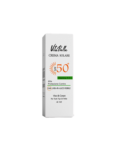 کرم ضد آفتاب spf۵۰ بی رنگ حجم ۴۰ میل ویتابلا