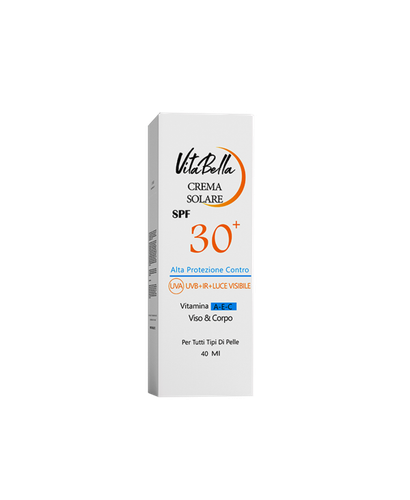 کرم ضد آفتاب spf۳۰ بی رنگ حجم ۴۰ میل ویتابلا